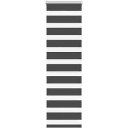 Vidaxl - Store zèbre noir 45x150 cm largeur du tissu 40,9 cm polyester