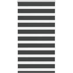 Vidaxl - Store zèbre noir 70x150 cm largeur du tissu 65,9 cm polyester
