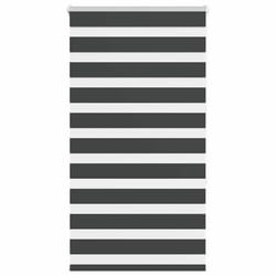 Store Zèbre Noir 75x150 Cm Largeur Du Tissu 70,9 Cm Polyester - Vidaxl