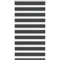 Vidaxl - Store zèbre noir 85x150 cm largeur du tissu 80,9 cm polyester