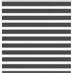 vidaXL Store zèbre noir 140x150 cm largeur du tissu 135,9 cm polyester