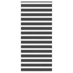 vidaXL Store zèbre - Noir, 110,9 cm largeur tissu - Polyester