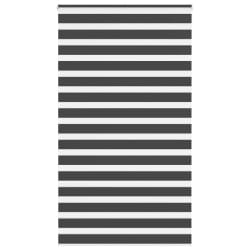 vidaXL Store zèbre - Noir, 115,9 cm largeur tissu - Polyester