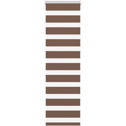 Vidaxl - Store zèbre marron 40x150 cm largeur du tissu 35,9 cm polyester