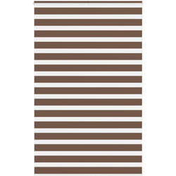 Vidaxl - Store zèbre marron 145x230cm largeur du tissu 140,9cm polyester