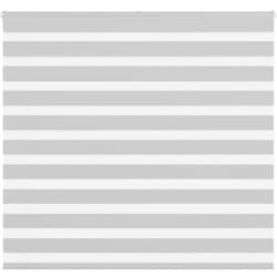 Vidaxl - Store zèbre gris clair largeur du tissu 150,9 cm polyester