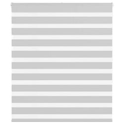 Vidaxl Store Zèbre Gris Clair Largeur Du Tissu 120,9 Cm Polyester