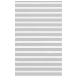 vidaXL Store zèbre gris clair largeur du tissu 135,9 cm polyester