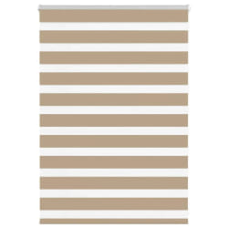 VidaXL Store Zèbre Marron Sable 105 x 100 cm