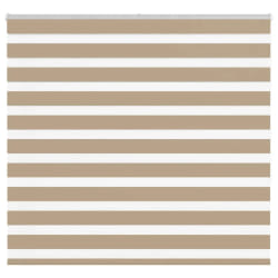 vidaXL Store zèbre largeur tissu 150,9 cm - Marron sable