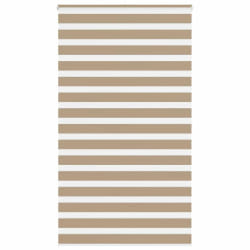 VidaXL Store Zèbre Marron Sable 130 x 200 cm