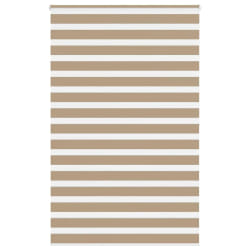 VidaXL Store Zèbre Marron Sable 140 x 200 cm