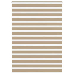 VidaXL Store zèbre marron sable 160,9 cm