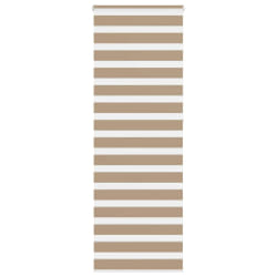 vidaXL Store zèbre - Marron sable, 65,9 cm largeur tissu - Polyester