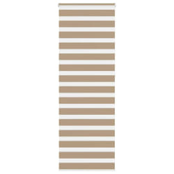 VidaXL Store Zèbre Marron Sable 80 x 230 cm