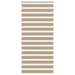 vidaXL Store zèbre largeur tissu 95,9 cm - Marron sable