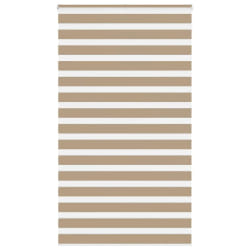 vidaXL Store zèbre - Marron sable 120,9 cm