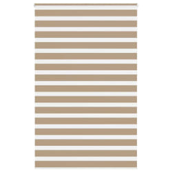 VidaXL Store zèbre marron sable 135,9 cm