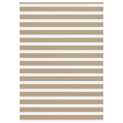 vidaXL Store zèbre - Marron sable 150,9 cm