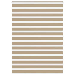 VidaXL Store Zèbre Marron Sable 160 x 230 cm