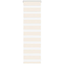Store zèbre beige marbré largeur du tissu 35,9 cm polyester Vidaxl