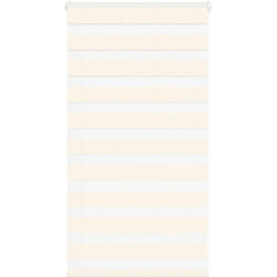 Store zèbre beige marbré largeur du tissu 65,9 cm polyester Vidaxl