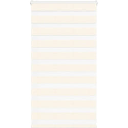 Vidaxl - Store zèbre beige marbré largeur du tissu 80,9 cm polyester