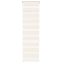 Vidaxl - Store zèbre beige marbré largeur du tissu 45,9 cm polyester