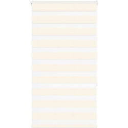 Vidaxl - Store zèbre beige marbré largeur du tissu 65,9 cm polyester