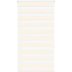Vidaxl - Store zèbre beige marbré largeur du tissu 75,9 cm polyester