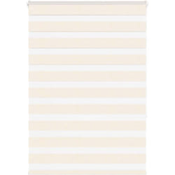 Store zèbre beige marbré largeur du tissu 100,9 cm polyester - Vidaxl