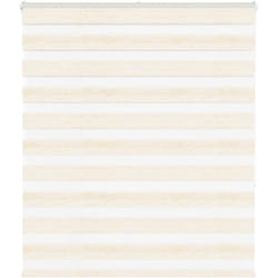 Vidaxl - Store zèbre beige marbré largeur du tissu 115,9 cm polyester