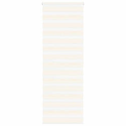 Store Zèbre Beige Marbré Largeur Du Tissu 80,9 Cm Polyester - Vidaxl
