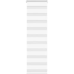 Vidaxl - Store zèbre blanc 45x100 cm largeur du tissu 40,9 cm polyester