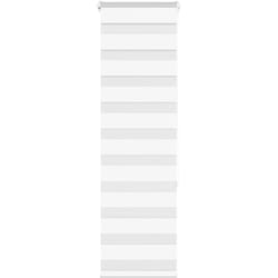 Vidaxl - Store zèbre blanc 45x150 cm largeur du tissu 40,9 cm polyester