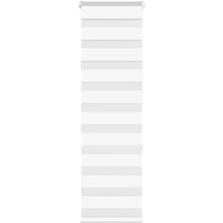 Vidaxl - Store zèbre blanc 50x150 cm largeur du tissu 45,9 cm polyester