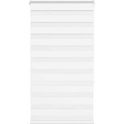 Vidaxl - Store zèbre blanc 80x150 cm largeur du tissu 75,9 cm polyester