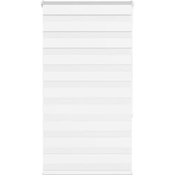 Vidaxl - Store zèbre blanc 85x150 cm largeur du tissu 80,9 cm polyester