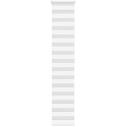 Vidaxl - Store zèbre blanc 40x200 cm largeur du tissu 35,9 cm polyester