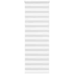 Vidaxl - Store zèbre blanc 85x200 cm largeur du tissu 80,9 cm polyester