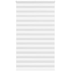 Vidaxl - Store zèbre blanc 120x200 cm largeur du tissu 120,9cm polyester