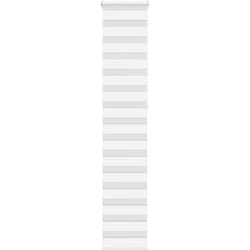 Vidaxl - Store zèbre blanc 40x230 cm largeur du tissu 35,9 cm polyester