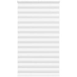 Vidaxl - Store zèbre blanc 120x230 cm largeur du tissu 115,9cm polyester