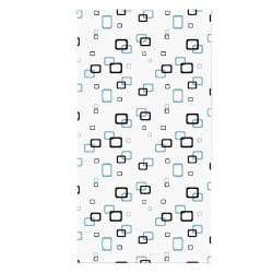 vidaXL Store enrouleur de douche - 140x240 cm - Bulle