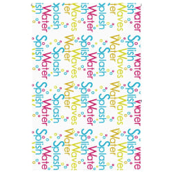 vidaXL Store enrouleur de douche 150x240 cm Splash