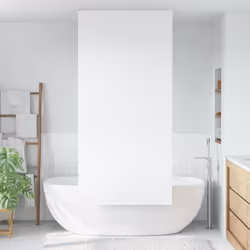Ce store de douche permet d'améliorer le style et la fonctionnalité de votre salle de bain en offrant intimité, ordre et élég ...