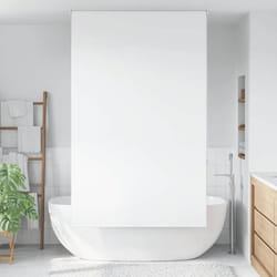 vidaXL Store enrouleur de douche 140x240 cm largeur du tissu 136 cm store de douche store enrouleur de rideau de douche 4014939