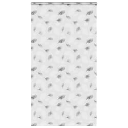 vidaXL Store enrouleur de douche - Cassette - 116 cm - Feuilles