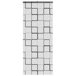 vidaXL Store enrouleur de douche - Cassette - 86 cm - Carré