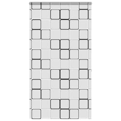 vidaXL Store enrouleur de douche + cassette 136 cm